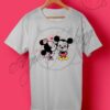 Love Kiss Romantic Minnie & Mickey T Shirt