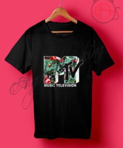 MTV Logo Flower T Shirt