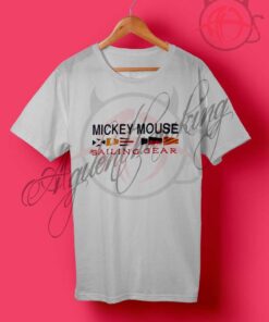 Mickey Mouse Saling Gear T Shirt