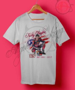 Nicky Hayden Memories Legendary Moto GP T Shirt