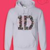 One Direction Floral Hoodies