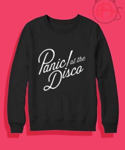 Panic! at the Disco Letter Crewneck Sweatshirt