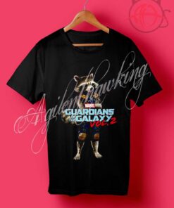 Rocket Racoon Guardians Of The Galaxy T Shirt