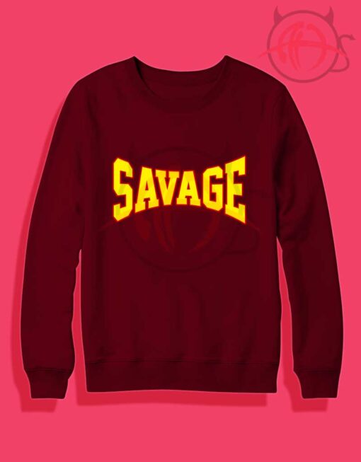 Savage Tumblr Crewneck Sweatshirt