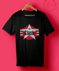 The Clash Star And Stripes Magnet T Shirt