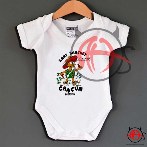 Bart Sanchez Cancun Mexico Baby Onesie