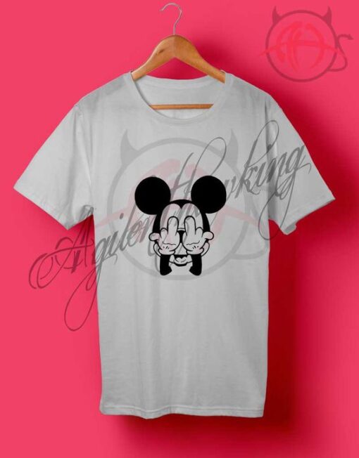 Fucking Hand Mickey T Shirt