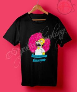 Homer Simpson Donut T Shirt