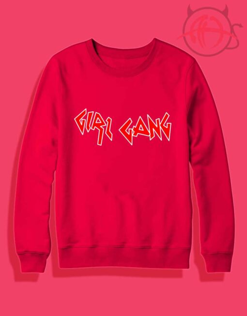 Girl Gang Rock Crewneck Sweatshirt