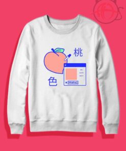 Save Peach Japanese Crewneck Sweatshirt