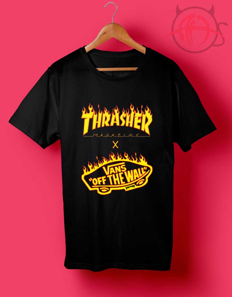 vans x thrasher shirt