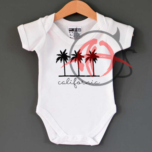 California Beach Baby Onesie