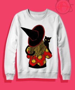 Cat Mom Halloween Crewneck Sweatshirt
