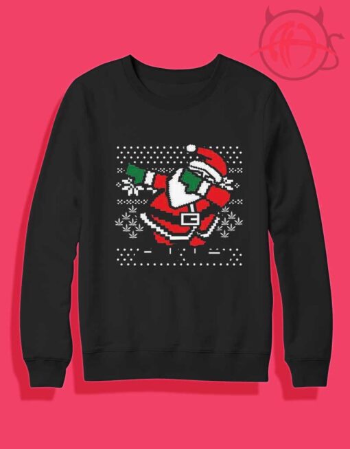 Dabbing Santa Ugly Christmas