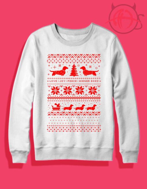Dachshunds Christmas Ugly