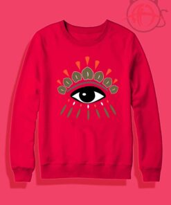 Eye Woven Crewneck Sweatshirt