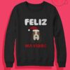 Feliz Navidog Christmas Crewneck Sweatshirt