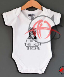 Heir to the Iron Throne Baby Onesie