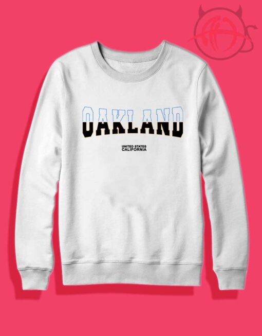 Oakland California Tumblr Crewneck Sweatshirt