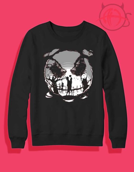 Pumpkin Kiss Crewneck Sweatshirt