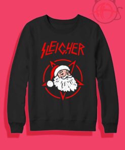 Sleigher Santa Christmas Crewneck Sweatshirt