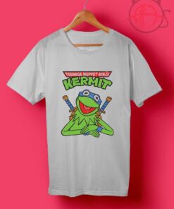 Teenage Muppet Ninja Kermit T Shirt