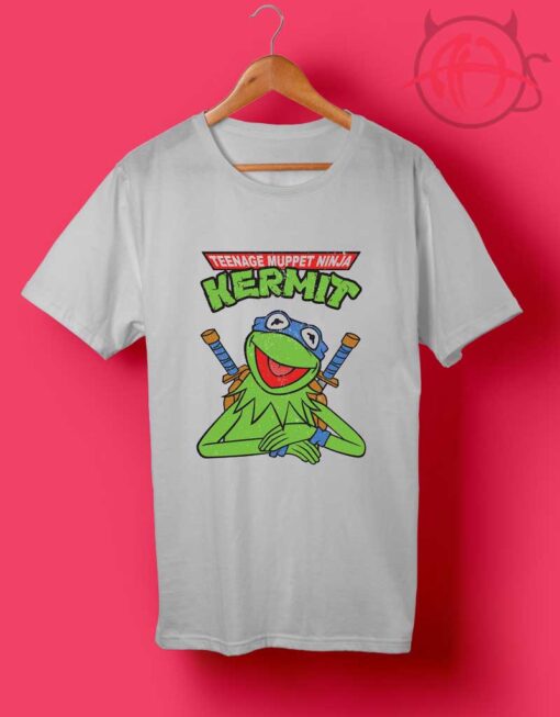 Teenage Muppet Ninja Kermit T Shirt