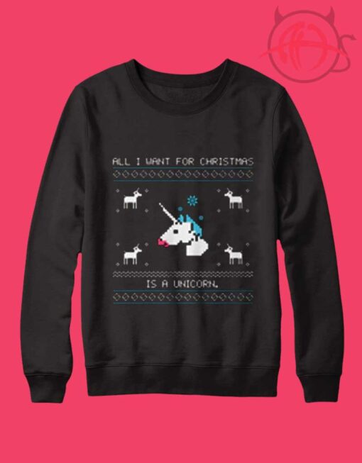 Unicorn Ugly For Christmas