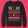 Zombie Christmas Ugly Crewneck Sweatshirt