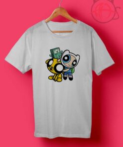 Adventure Time Powerpuff Girls T Shirts