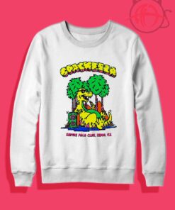Coachella Dinosaur Crewneck Sweatshirt