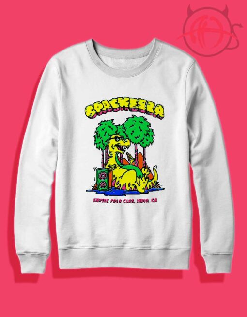 Coachella Dinosaur Crewneck Sweatshirt