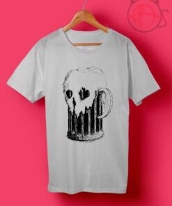 Dark Lager Skull T Shirts