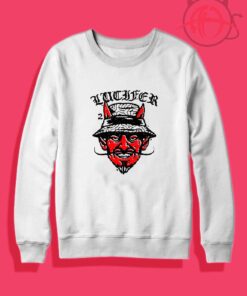 Lucifer Head Crewneck Sweatshirt