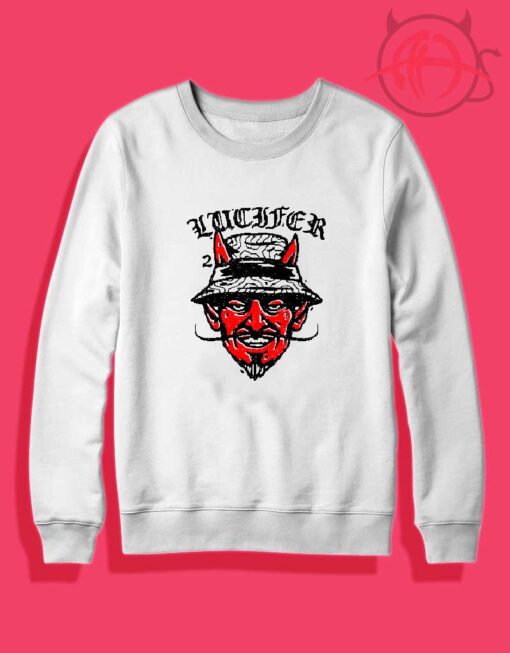 Lucifer Head Crewneck Sweatshirt
