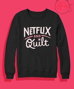 Netflix and Quilt Crewneck Sweatshirt