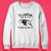 Yellowstone Bison Toss Park Crewneck Sweatshirt