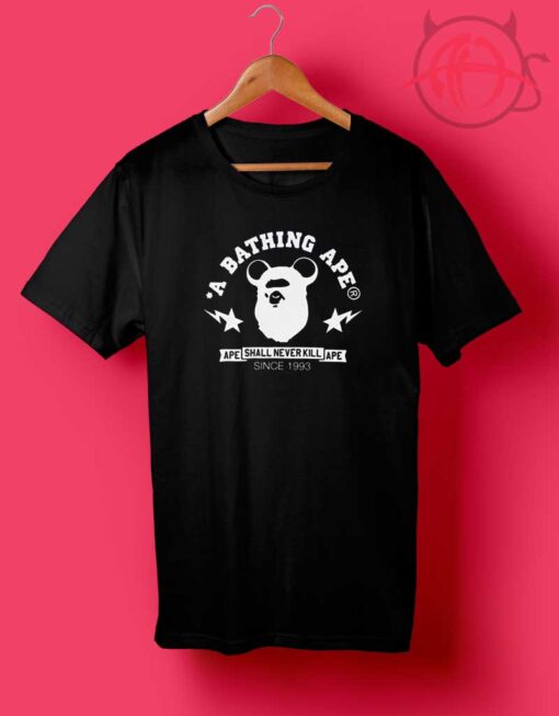 A Bathing Ape x Medicom Bear T Shirts