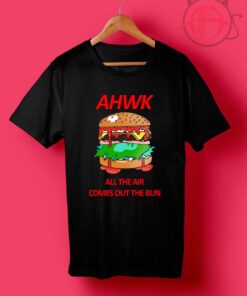 Ahwk Burger Printed T Shirts