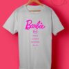 Barbie World Tour 2017 T Shirts