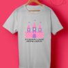 Crystal Castle Pink T Shirts