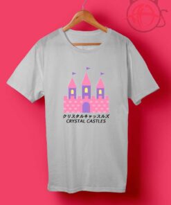 Crystal Castle Pink T Shirts