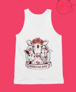 Friends Not Food Cow Unisex Tank Top