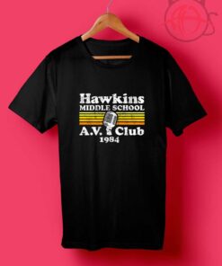Hawkins Middle School A.V. Club T Shirts