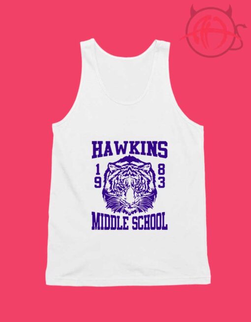 Hawkins Middle School Tigers 1983 Unisex Tank Top