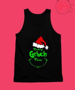 Resting Grinch Face Unisex Tank Top