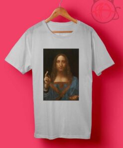 Salvator Mundi Da Vinci T Shirts