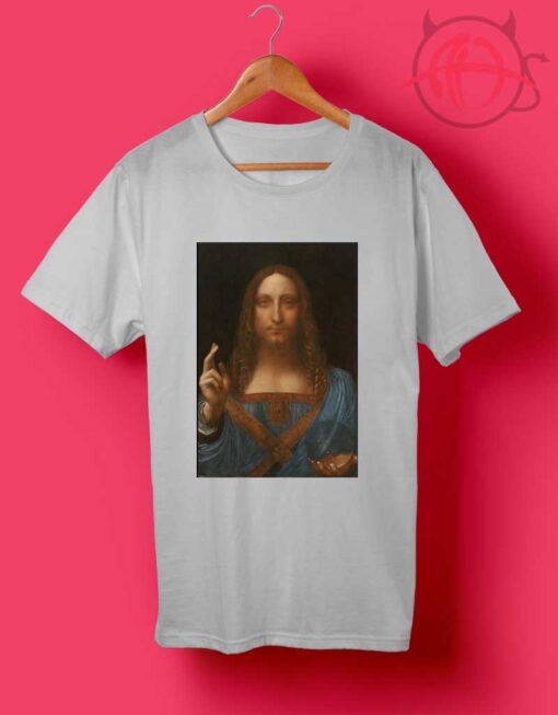 Salvator Mundi Da Vinci T Shirts