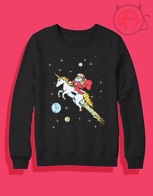 Santa Unicorn Fleece
