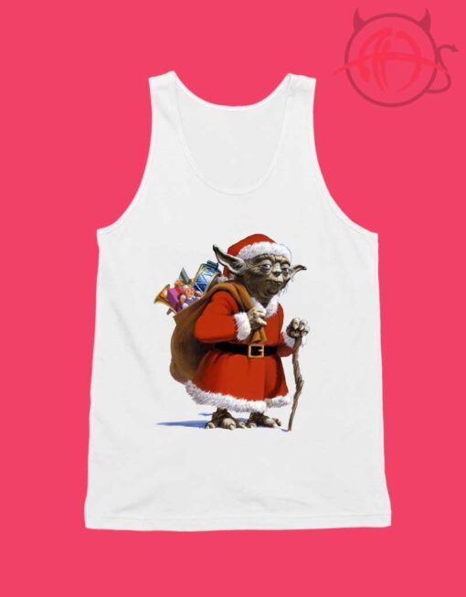 Santa Yoda Star Wars Unisex Tank Top